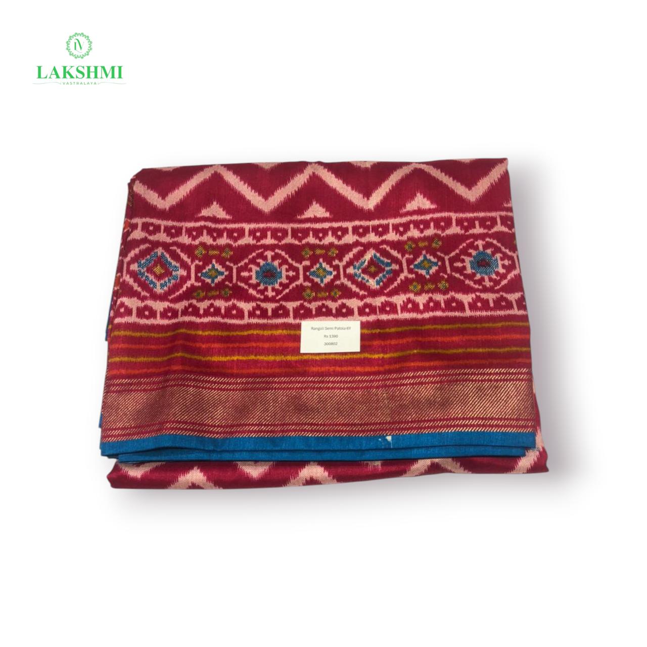 Rangoli – Semi Dola Patola Sarees | 300802