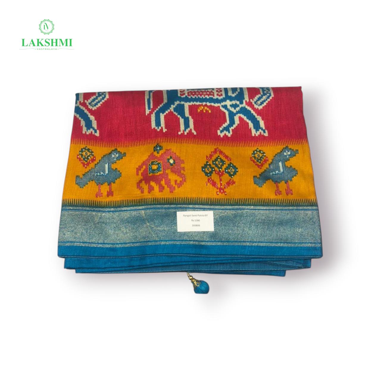 Rangoli – Semi Dola Patola Sarees | 300807