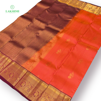 Chandra Mukhi – 6Y Pure Kanchipuram Silk Saree