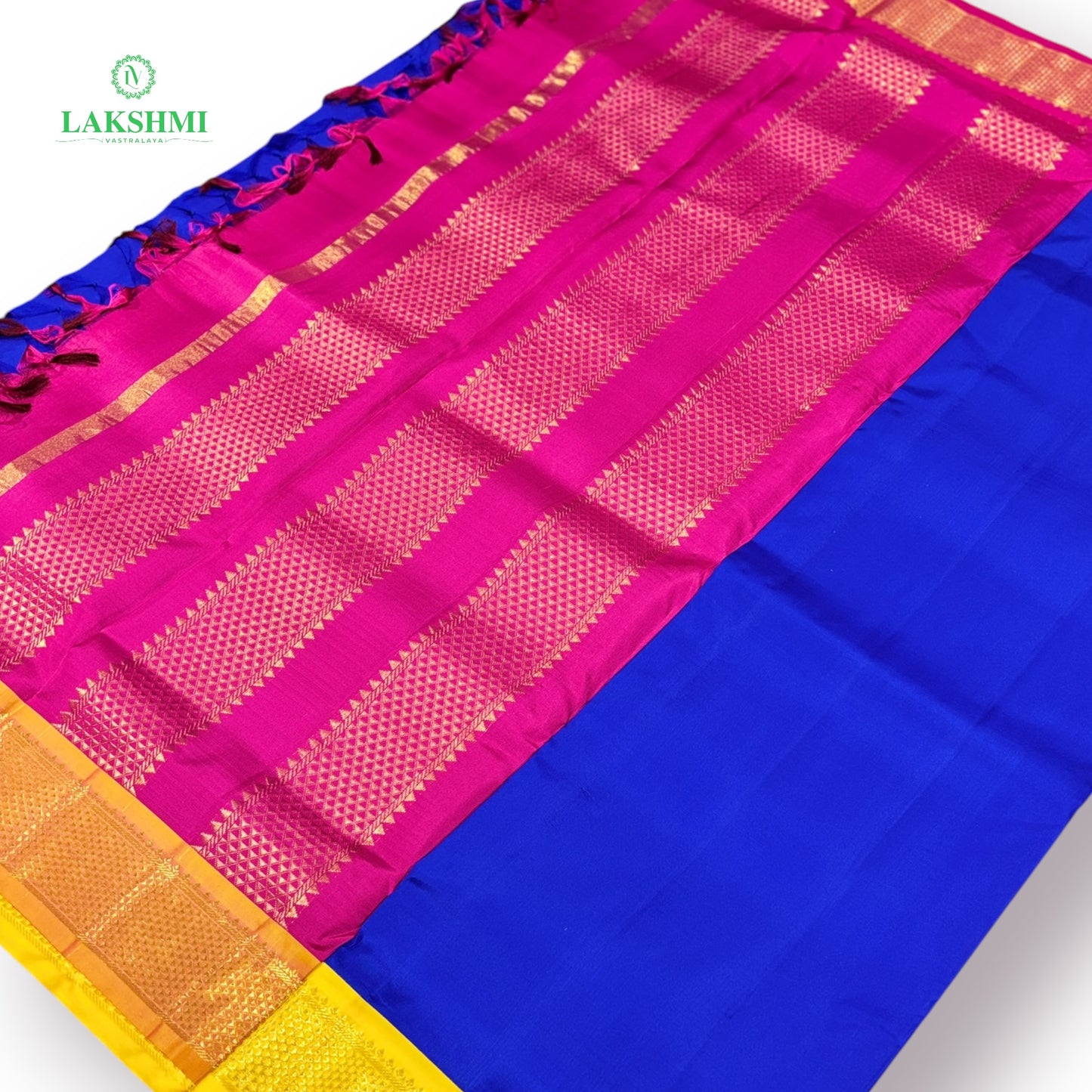 Nattakurunji Pure Kanchipuram Silk ~ 10.5Y -