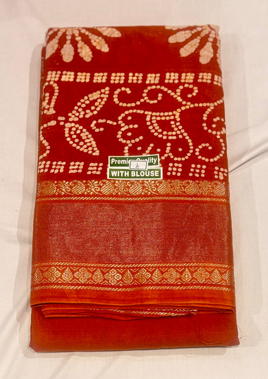 Vani - Silver Tissue Border Wax