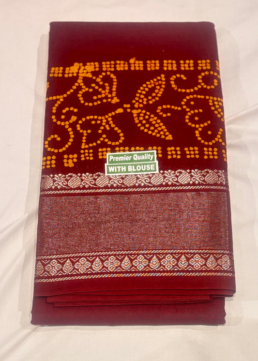 Vani - Silver Tissue Border Wax