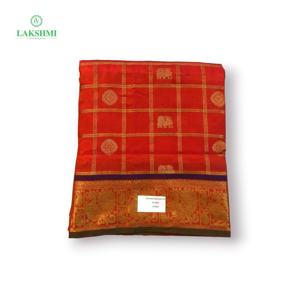 Charukesi Semi Silk 11+ Yards - 271033