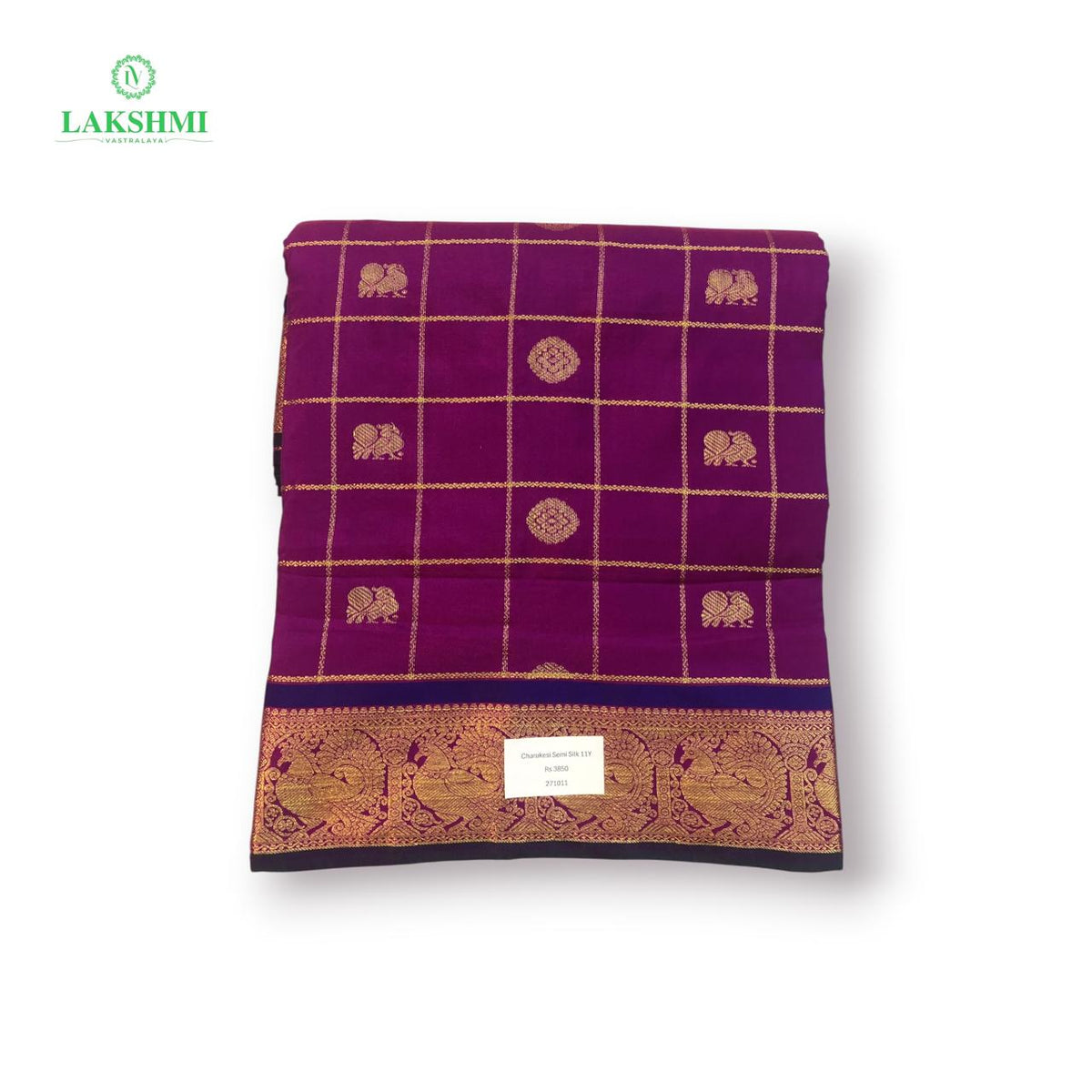 Charukesi Semi Silk 11+ Yards - 271011
