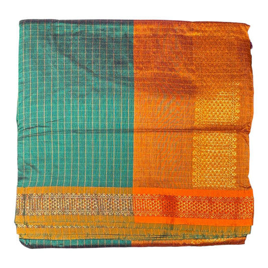 KALYANI COTTON SEMI GRAND 11 YARDS