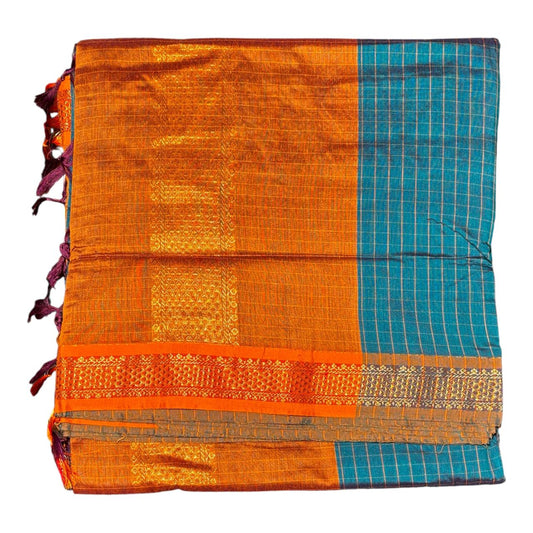 KALYANI COTTON SEMI GRAND 11 YARDS