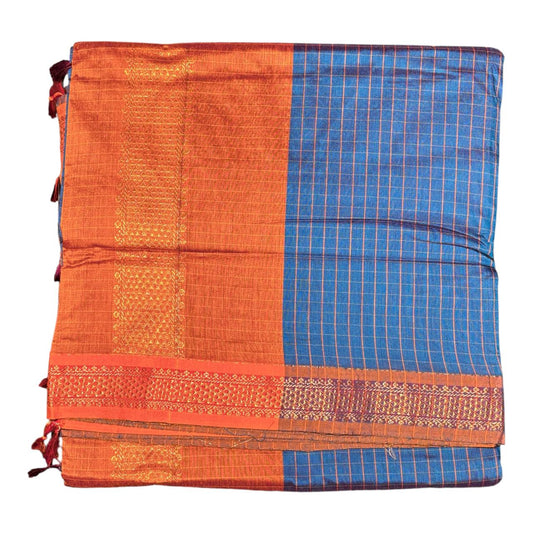 KALYANI COTTON SEMI GRAND 11 YARDS