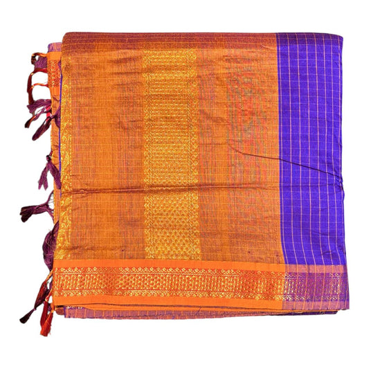 KALYANI COTTON SEMI GRAND 11 YARDS