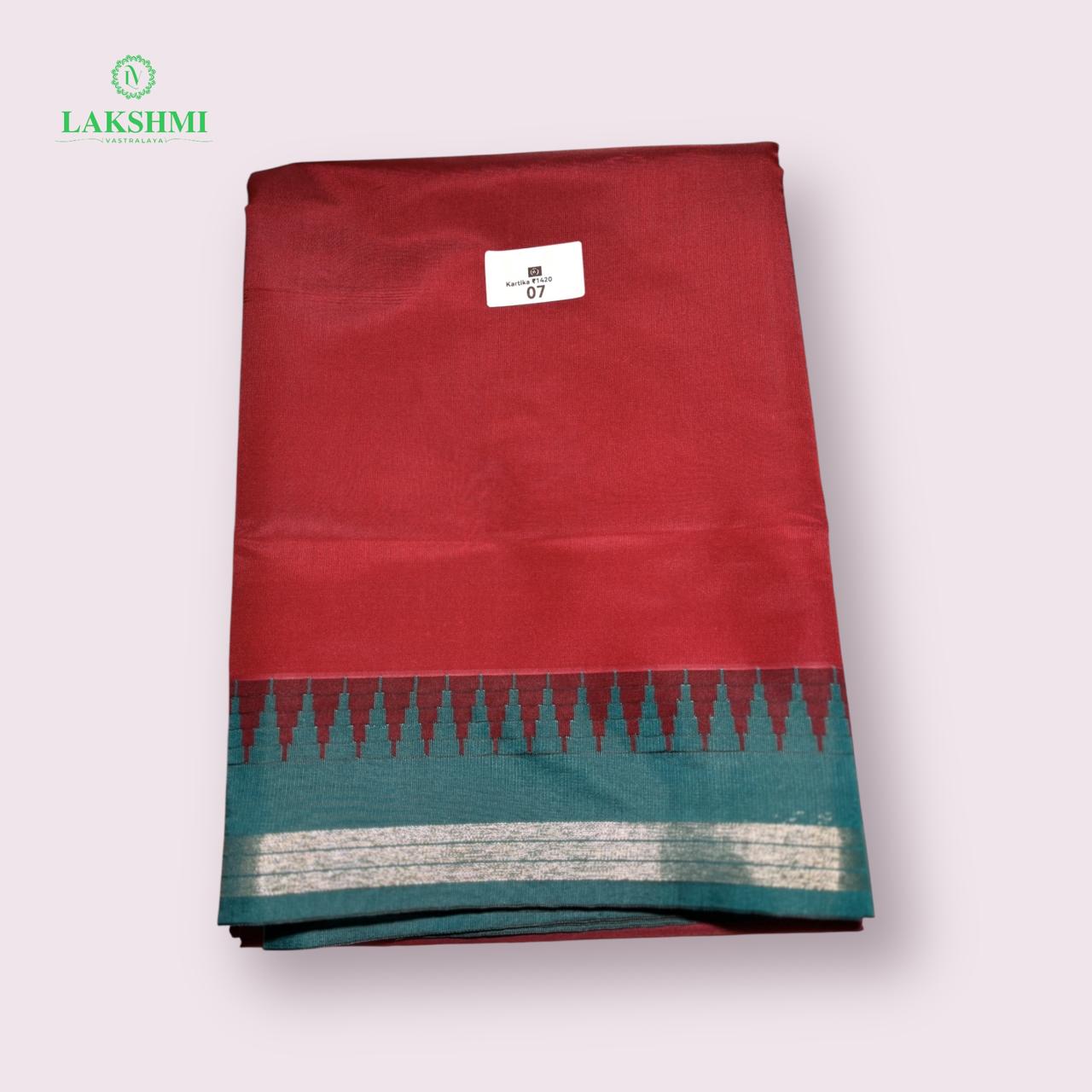 Karthika – Poly Silk 10 Yards No 7