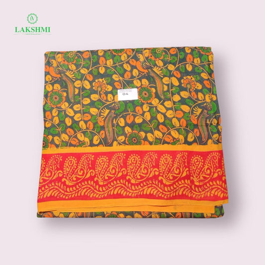 120's Kalamkari 10.5 Yards No 04