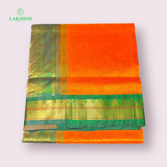 Mandhakini Korvai Silk Cotton 10.4 Yards