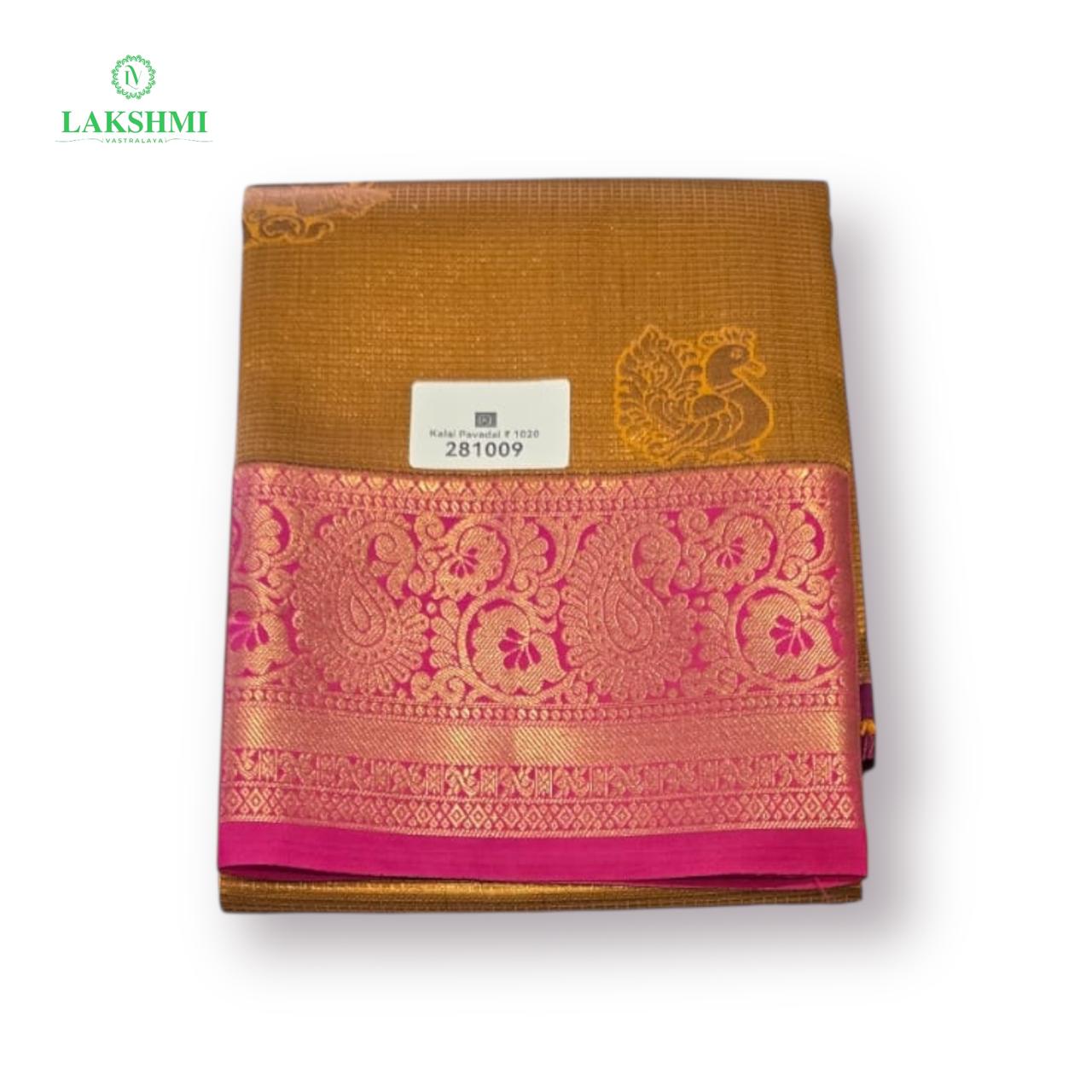 Kalai 38" 7-11Y Semi Silk Vairoosi Pavadai 281009