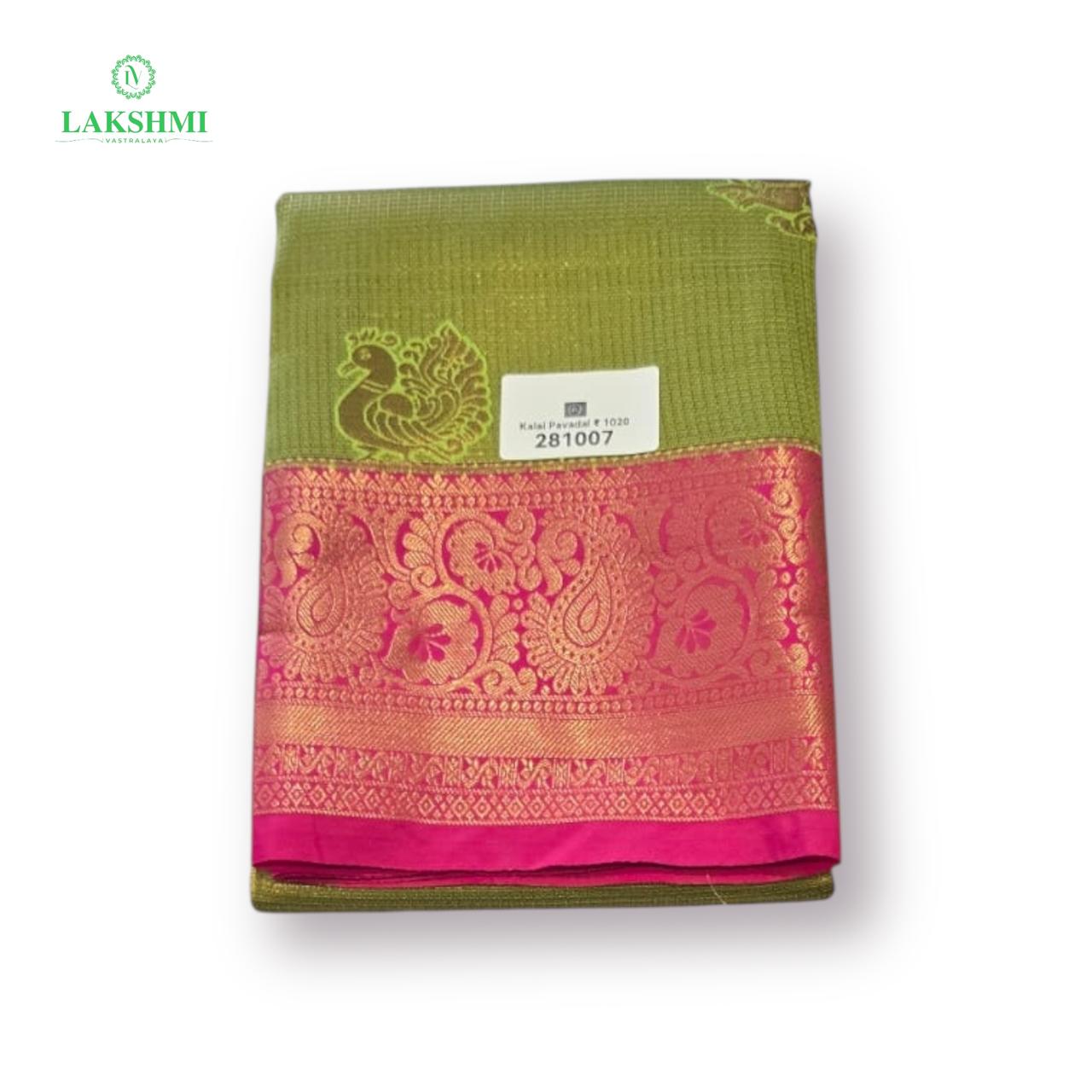 Kalai 38" 7-11Y Semi Silk Vairoosi Pavadai 281007