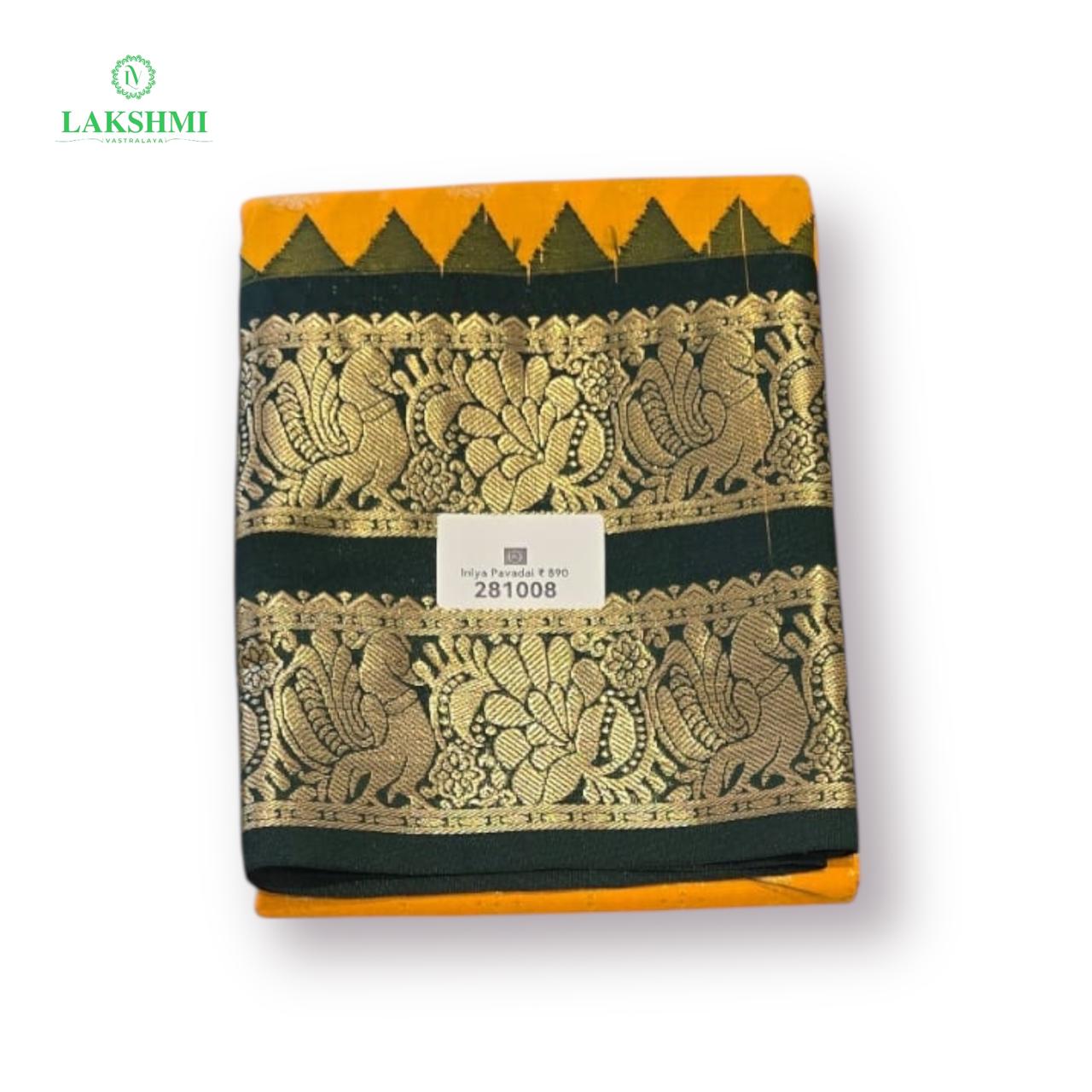 Iniya 35 " 7-9 Y Semi Silk Pavadai 281008