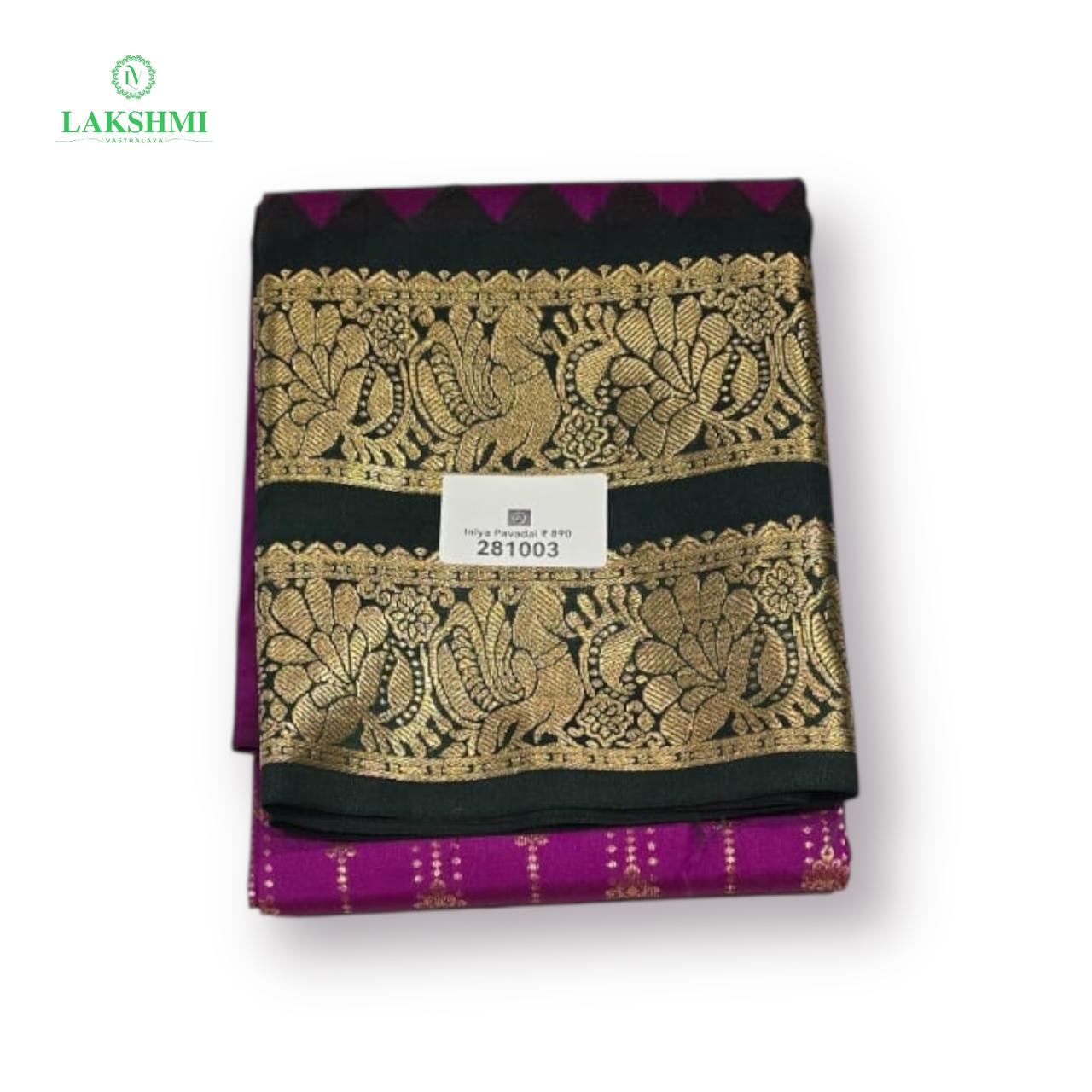 Iniya 35 " 7-9 Y Semi Silk Pavadai 281003