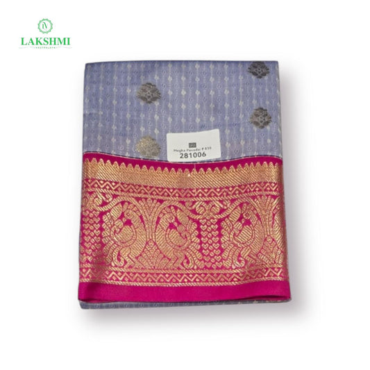 Megha 37" 7-10Y Semi Silk Pavadai 281006