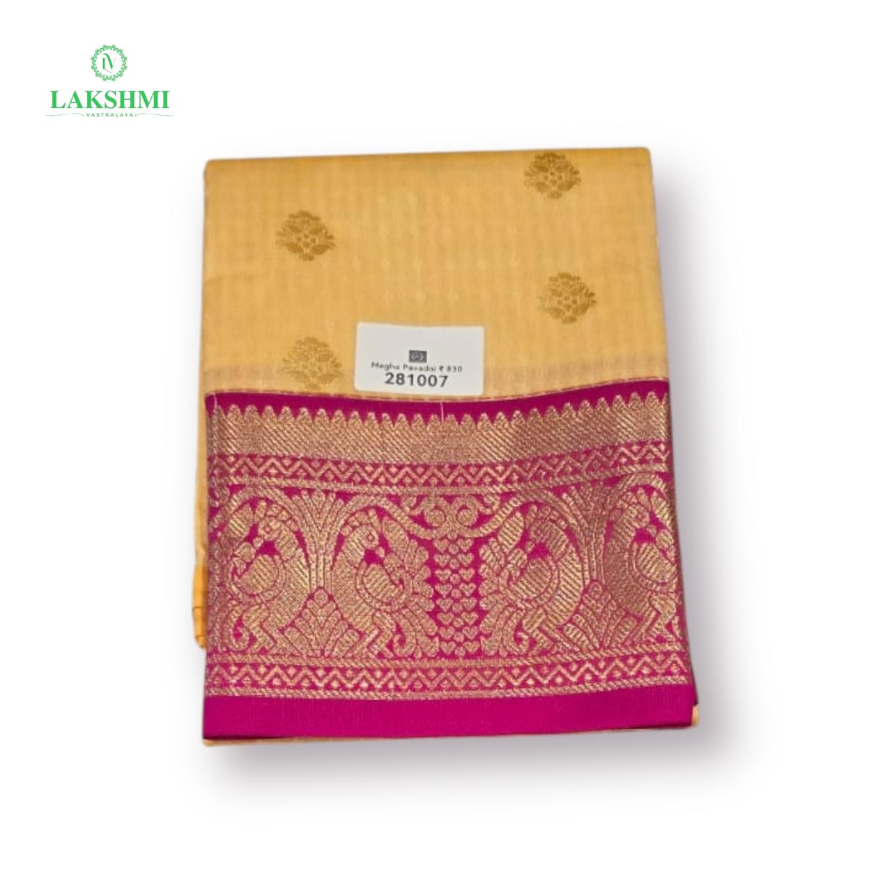 Megha 37" 7-10Y Semi Silk Pavadai 281007