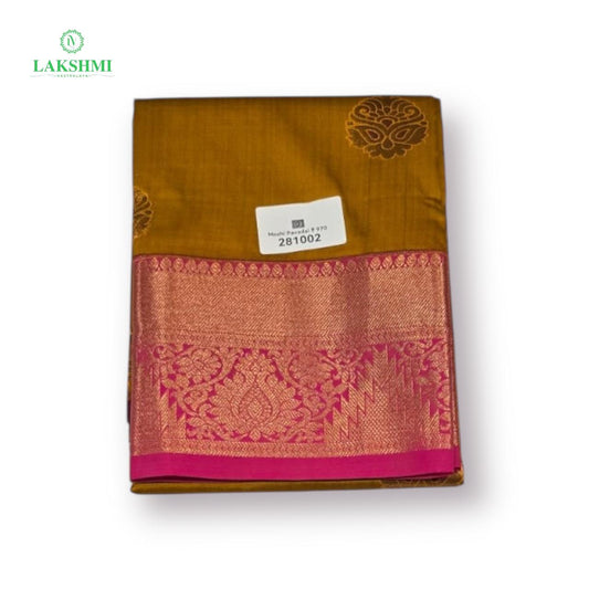 Mozhi 37" 7-10Y Semi Silk Pavadai 281002