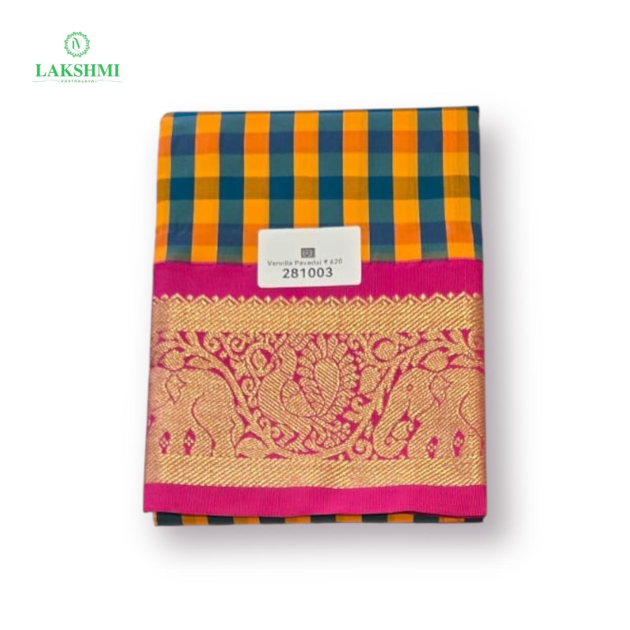 Vennila 26" 4-6Y Semi Silk Pavadai 281003