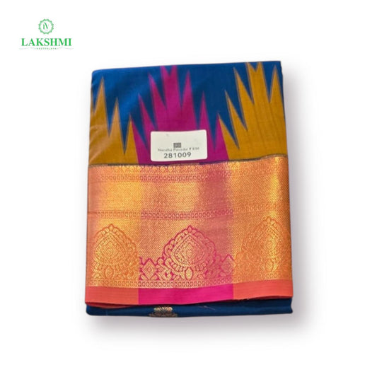 Nandha 39" 10-12 Y Semi Silk Pavadai 281009