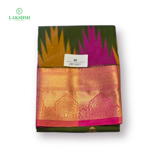 Nandha 39" 10-12 Y Semi Silk Pavadai 281007