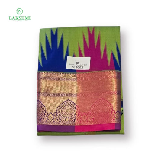 Nandha 39" 10-12 Y Semi Silk Pavadai 281003