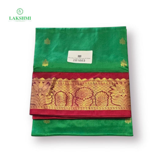 Amritha 35" 7-10 Y Pure Silk Pavadai 281003