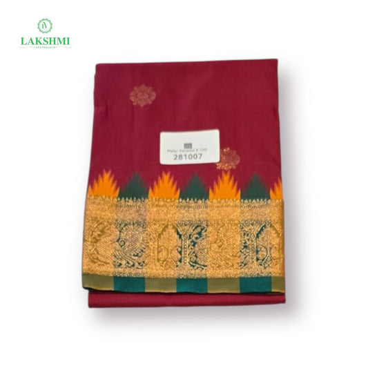 Malar 26" 4-6Y Semi Silk Pavadai 281007