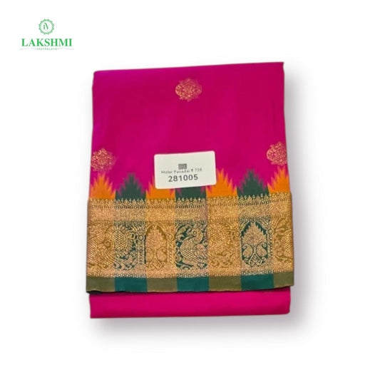 Malar 26" 4-6Y Semi Silk Pavadai 281005