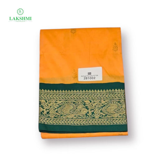 Azhagi 36" 7-10Y Semi Silk Pavadai 281002