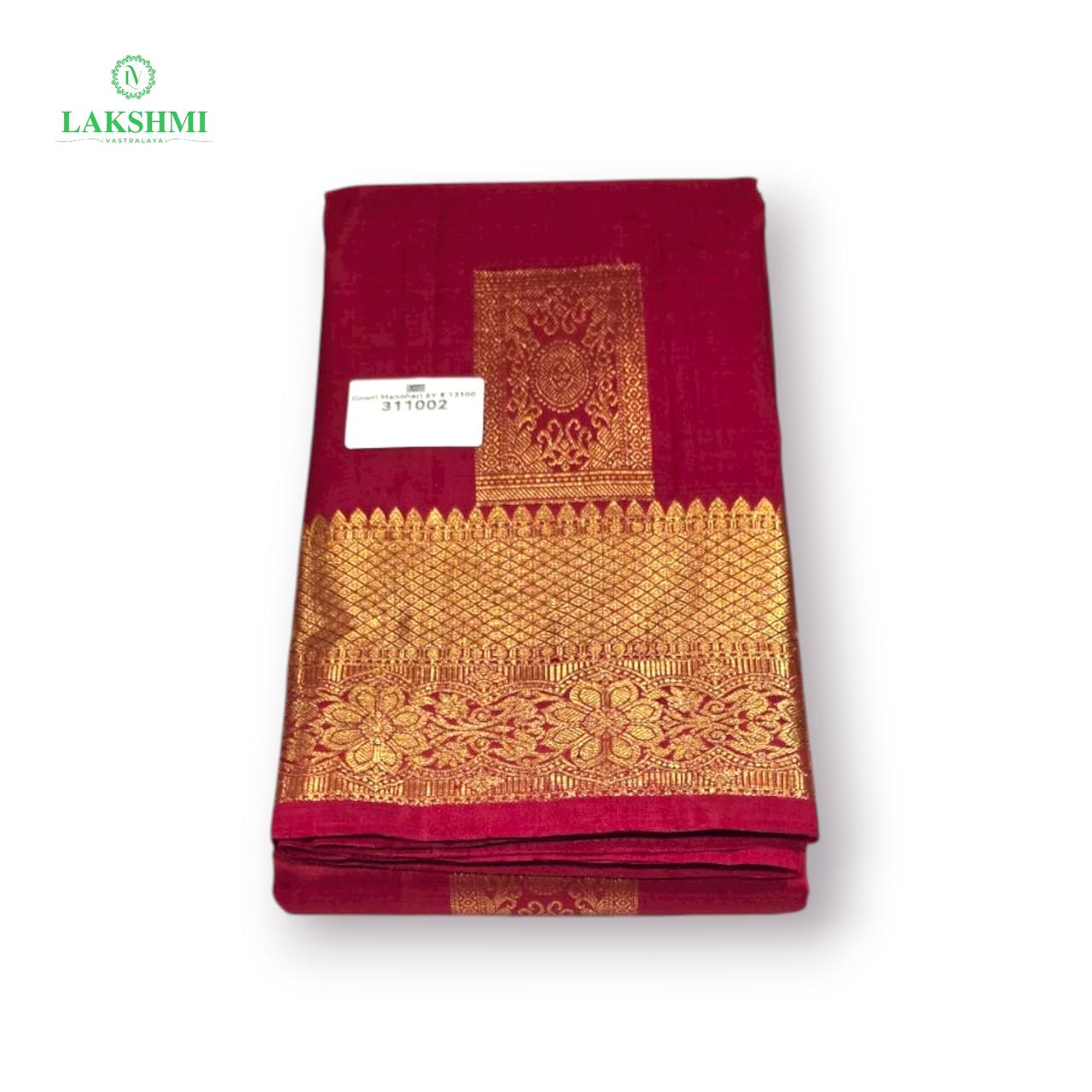 Gowri Manohari - Pure Kanchipuram 6 Yards 311002