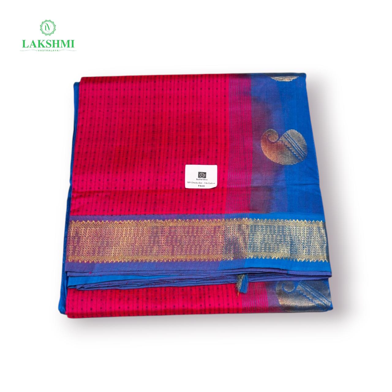 Sucharithra Pure Handloom Silk Cotton