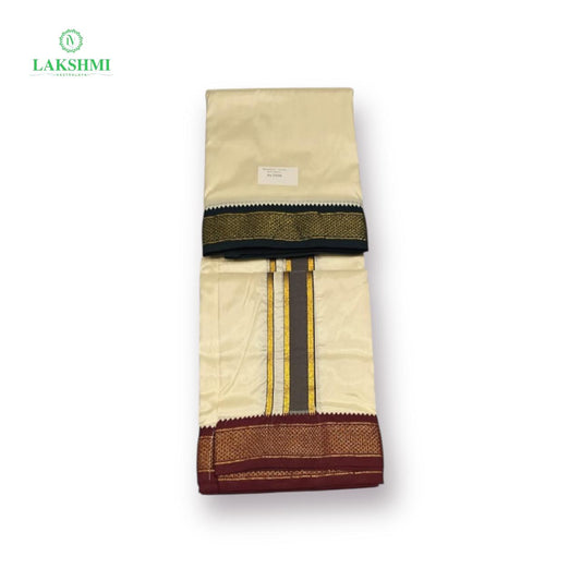 Semi Silk 8×4 Vezhti – Mayil Kann Border