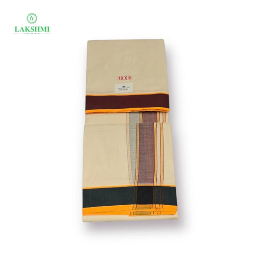 10*6 Unbleached Double Border Cotton