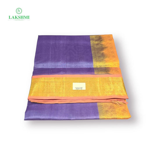 Mandira – Pure Handloom Silk Cotton 6 Yards - 020110