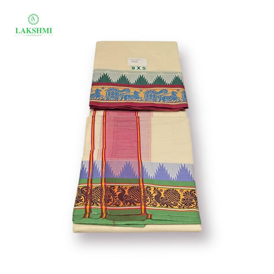 9*5 UB Jaquard Thread Woven Vezhti