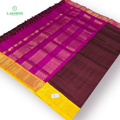 Nattakurunji Pure Kanchipuram Silk ~ 10.5Y - 070302