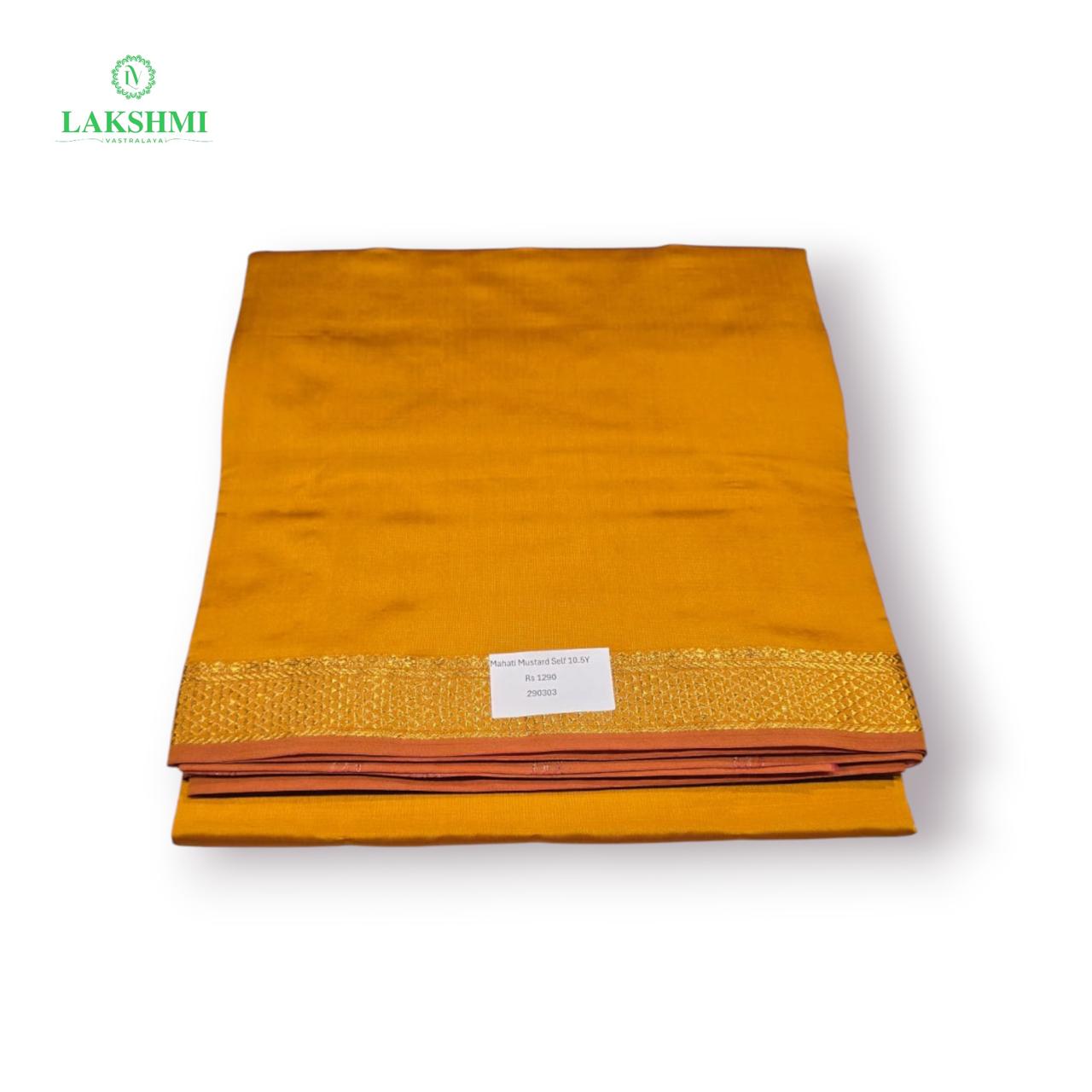 Mahati Mustard Ekandam 10.5 yards