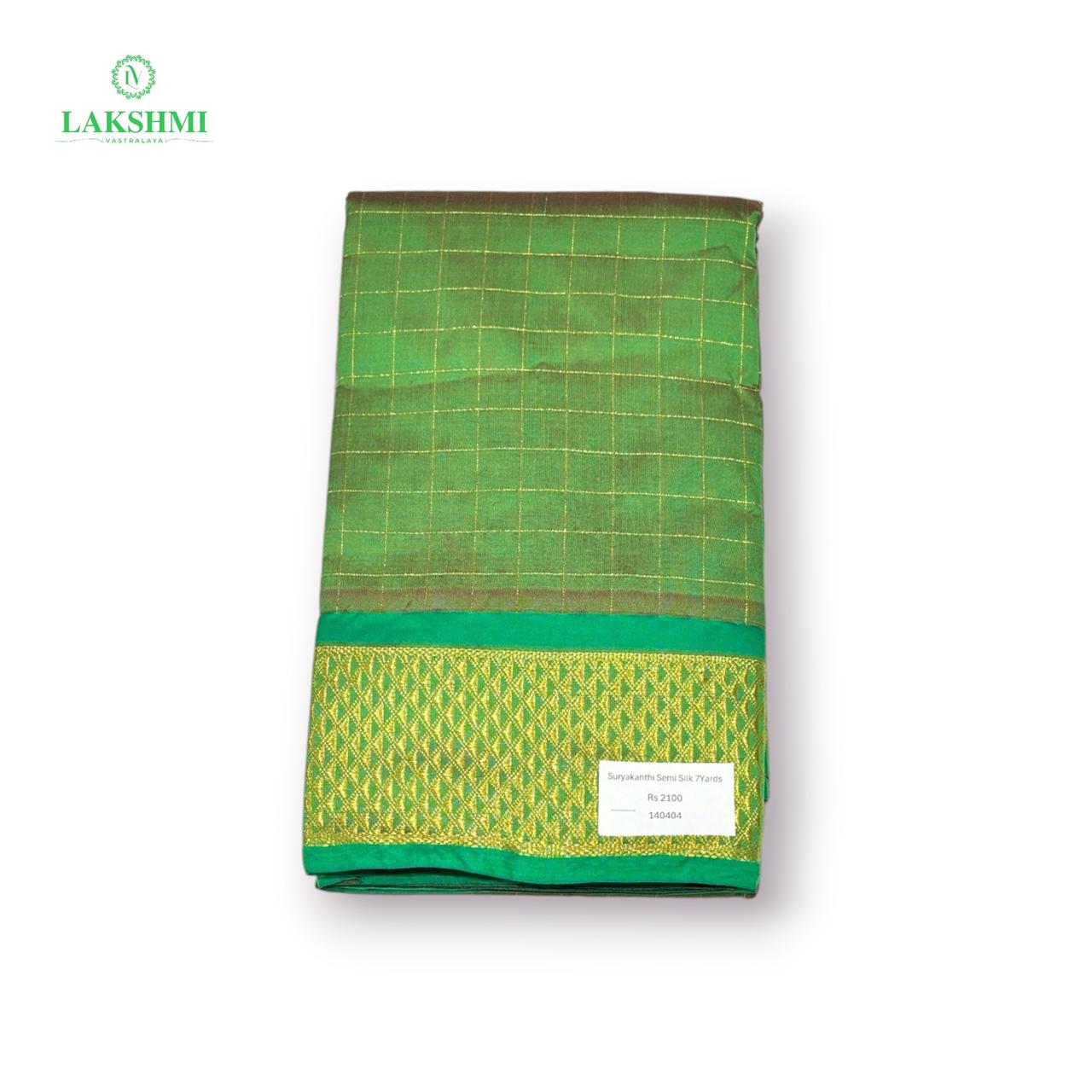 Suryakanthi Semi Silk 7Yards - 140404