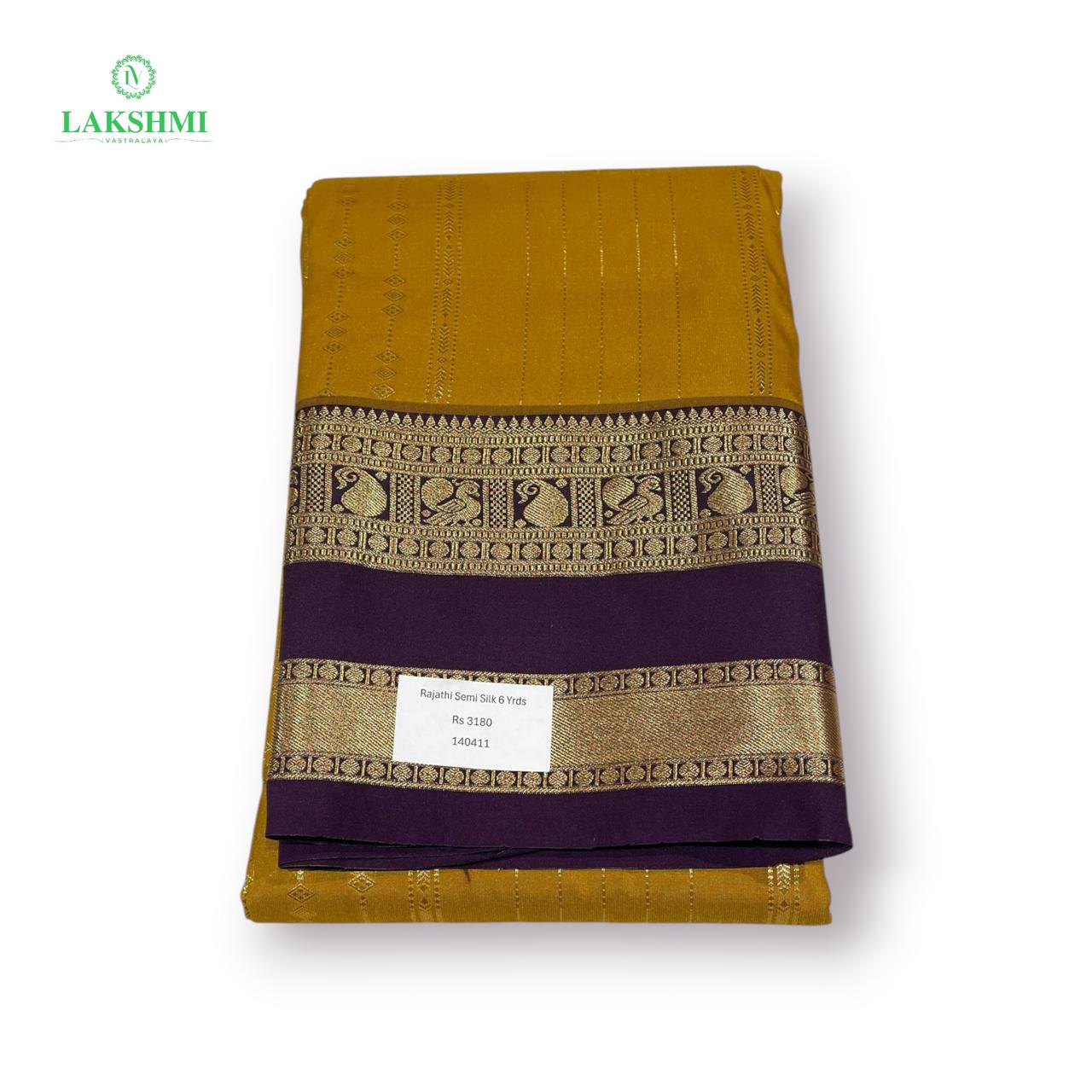 Rajathi Semi Soft Silk 6Y - 140411