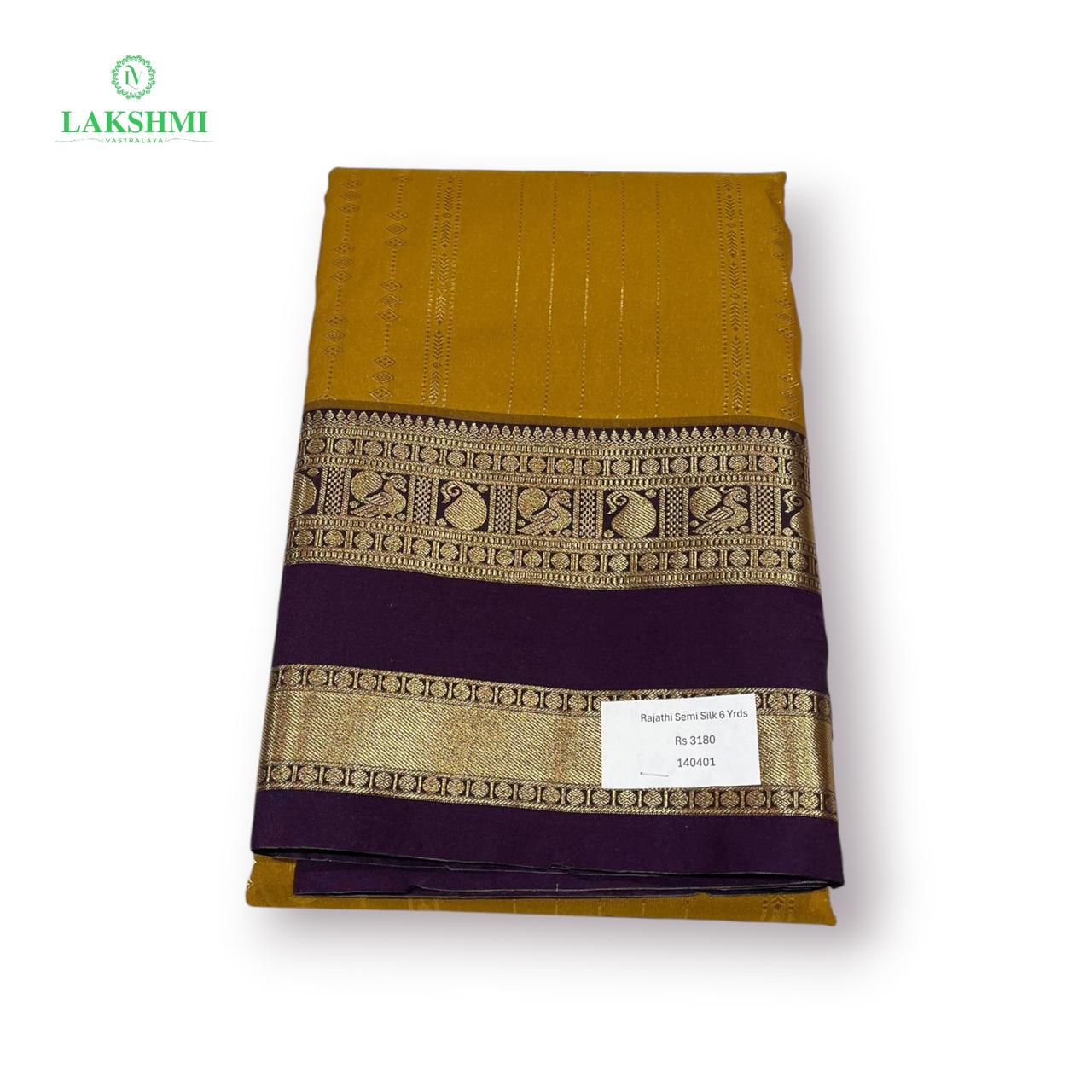 Rajathi Semi Soft Silk 6Y - 140410