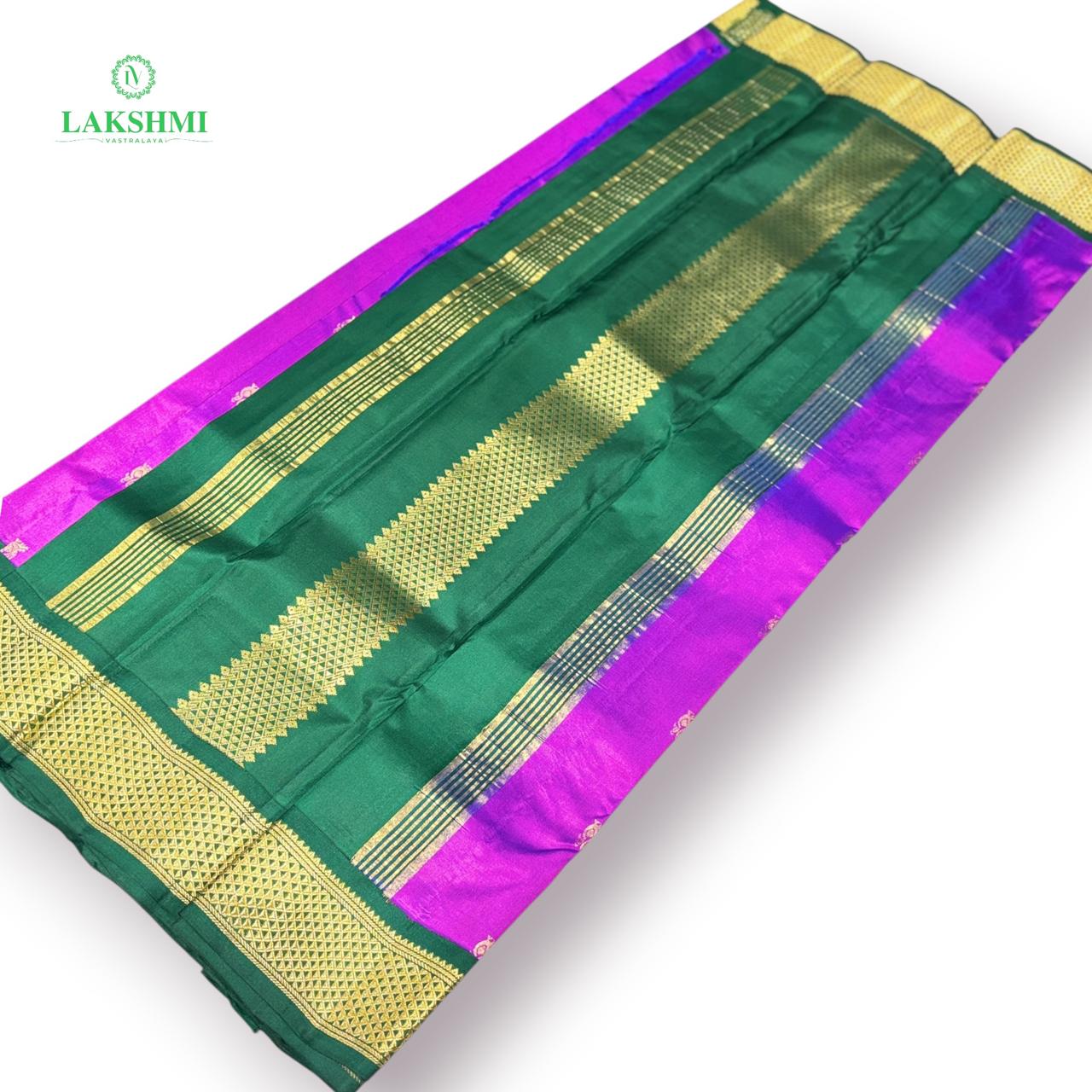Balambika Butta -  Purple / Green