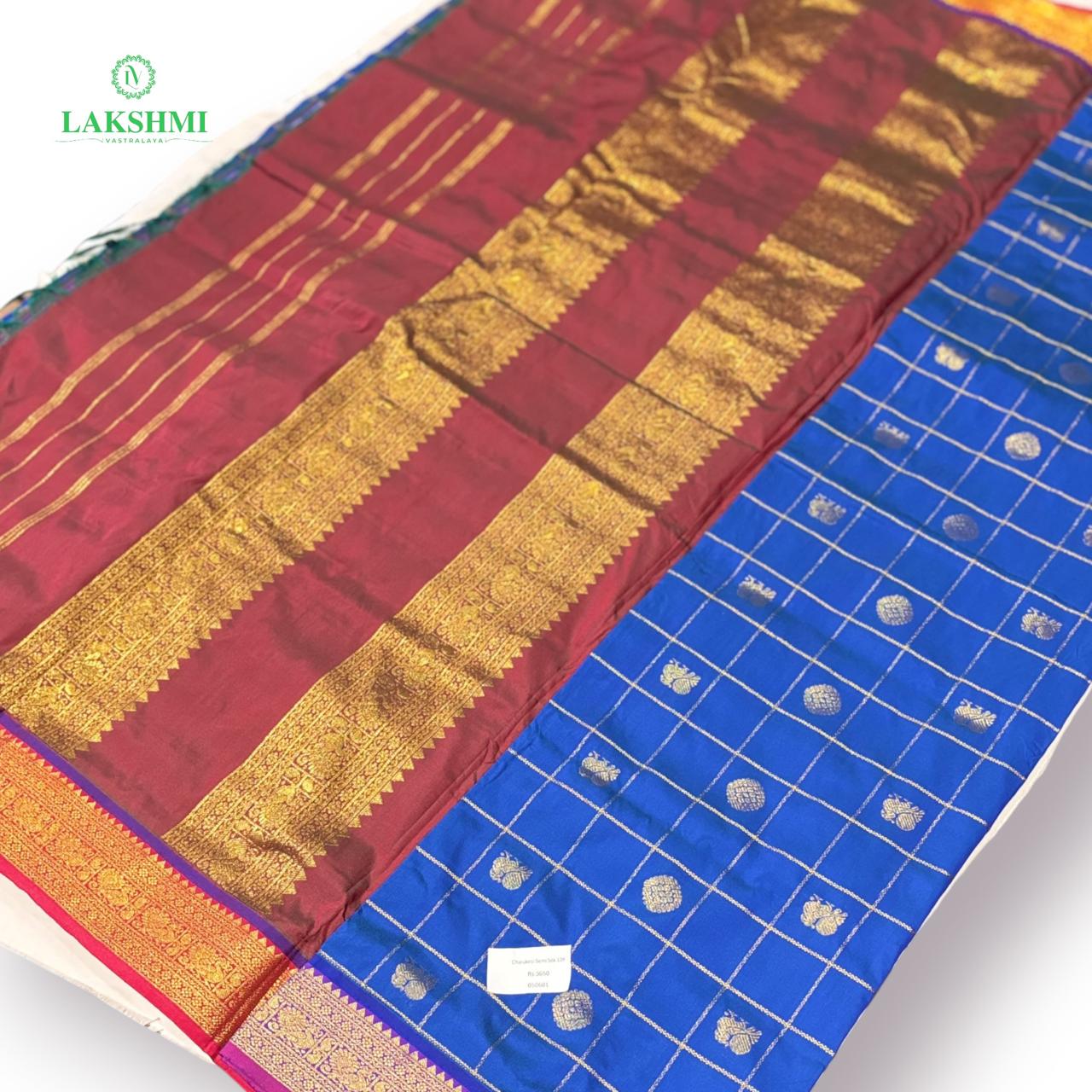Charukesi Semi Silk 10 Yards - 050601