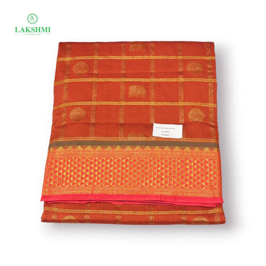 Charukesi Semi Silk 10 Yards - 050608