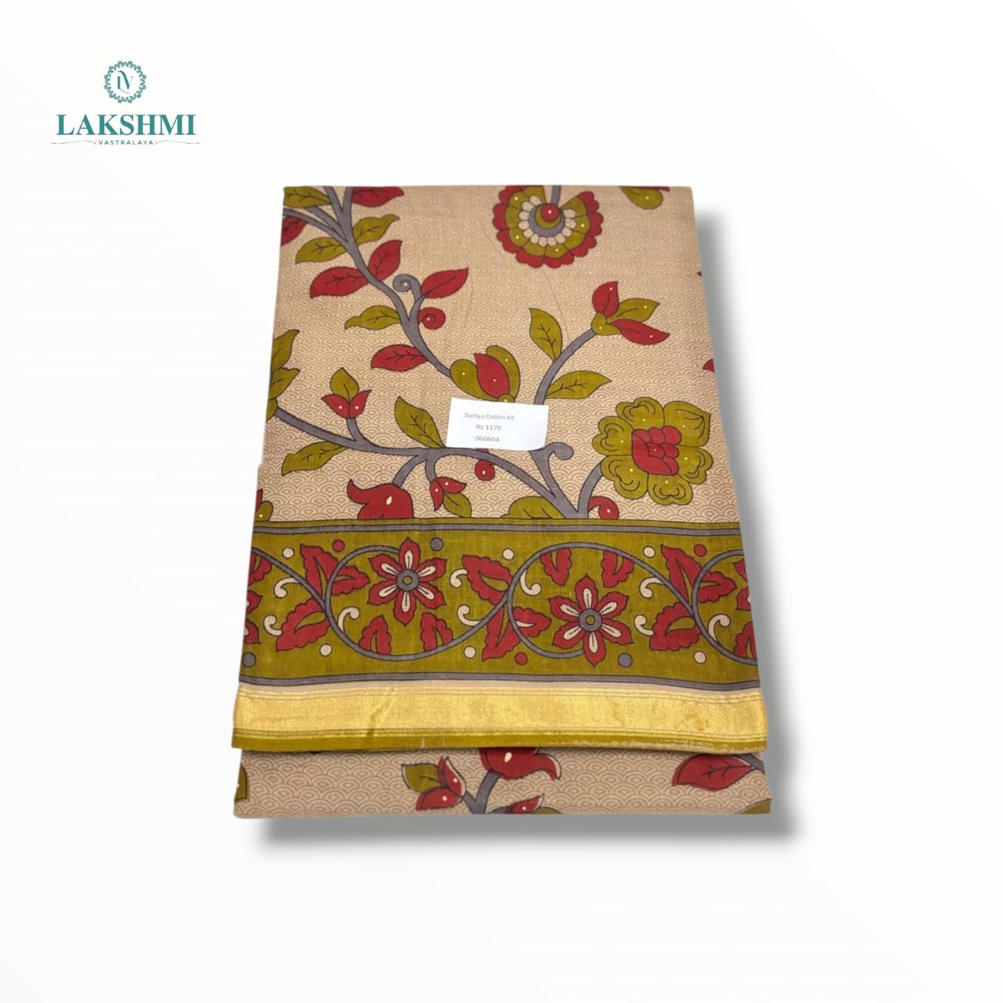 Sathya Cotton With Blouse 6Y - 060604