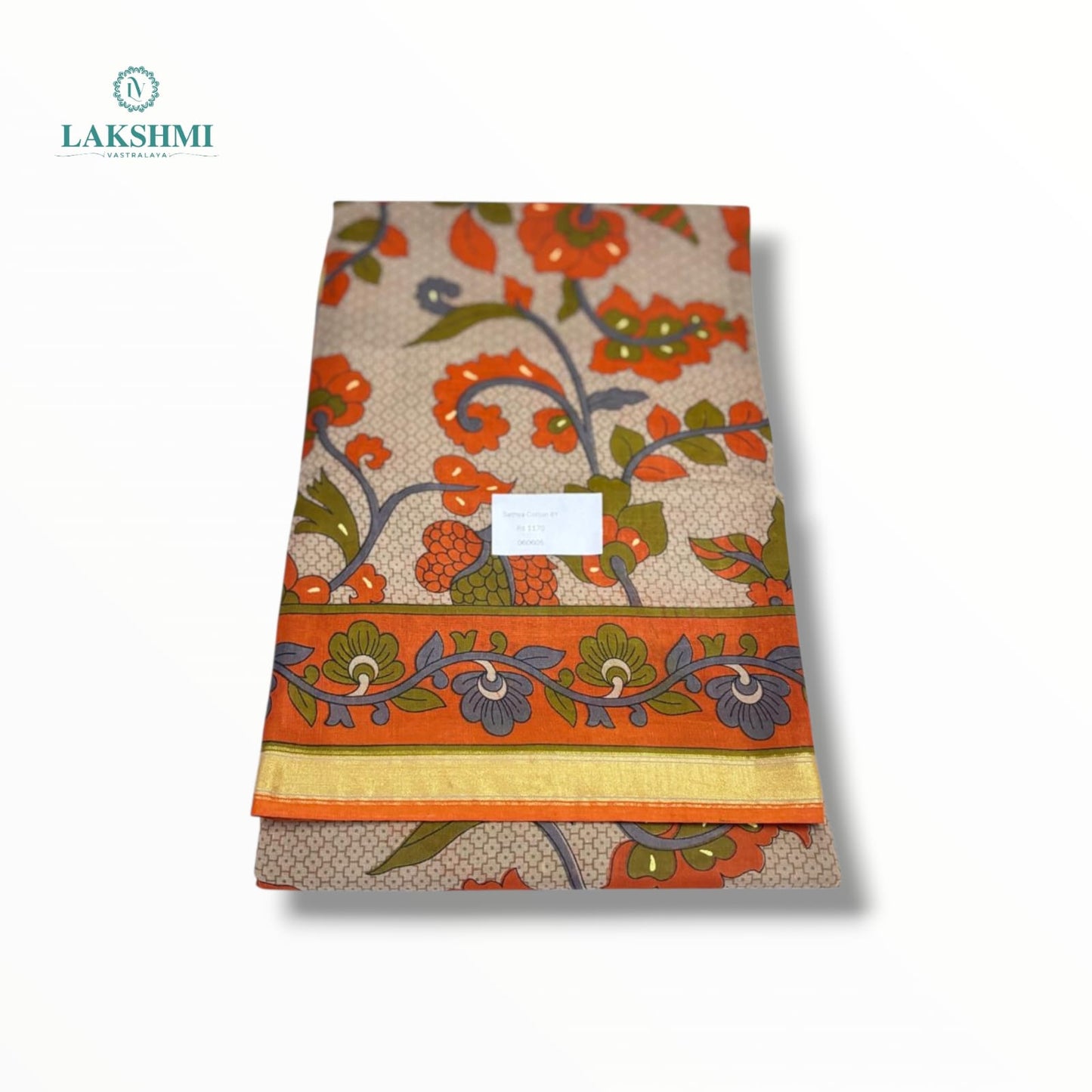 Sathya Cotton With Blouse 6Y - 060605