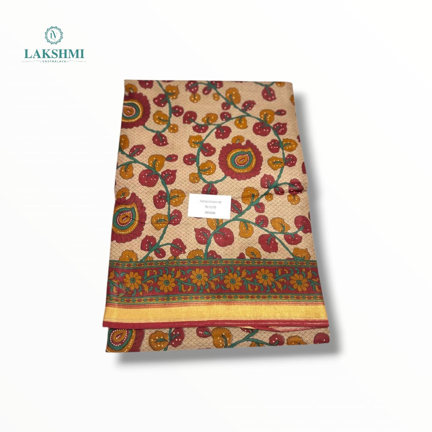 Sathya Cotton With Blouse 6Y - 060606