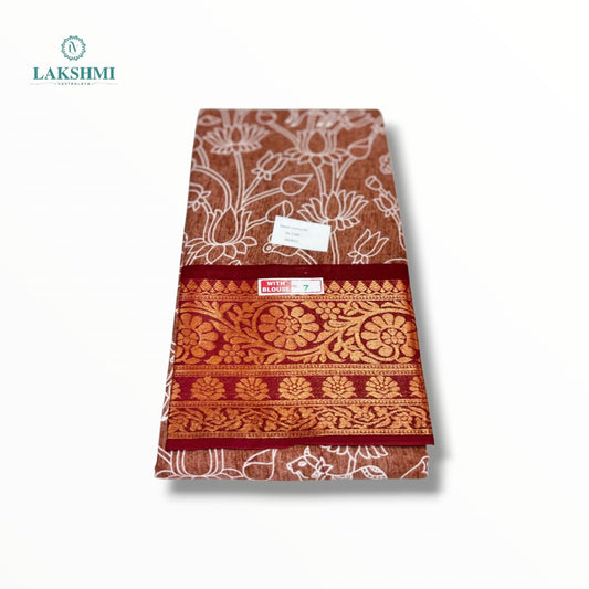 Sathya Cotton With Blouse 6Y - 060603