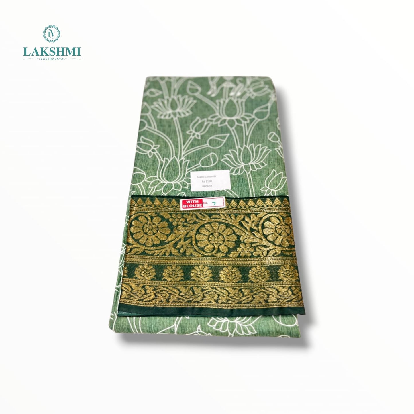 Sathya Cotton With Blouse 6Y - 060602