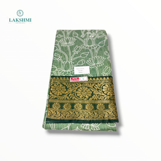 Sathya Cotton With Blouse 6Y - 060602